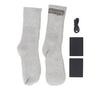 DriKou Heated Socks for Men Women,Rechargeable Electric Heating Socks for Travel Camping Cycling Skiing Skating Hiking