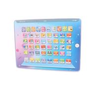 DriKou Kids Learning Tablet Full English Teaching Touch Voice Learning Tablet 2cm Body L Learning Machine for 3 Years Old+ Kids