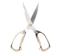 DriKou Kitchen Scissors All Purpose Stainless Steel Scissors Food Cooking Scissors Barbecue Scissors for Poultry Fish Meat Bones (Golden)