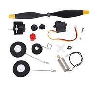DriKou RC Plane Parts Professional Motor Servo Propeller Landing Gear Reduction Gear RC Airplane Accessories for XK A500
