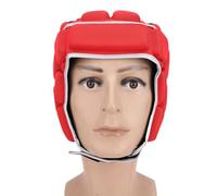 DriKou Rugby Helmet,Soft Padded Football Headguard for Football Baseball Goalkeeper Autism Special (Red)