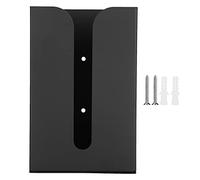 Drikou Square Tissue Box, Tissue Dispenser Black, Wall Mount Napkin Organizer, Square Tissue Box Cover Holder Kleenex Napkin Holder Bathroom Organizer Stand, For Kitchen Bathroom Toilet