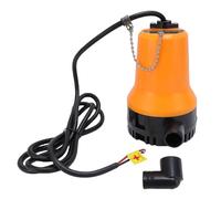 DriKou Submersible Water Pump,DC 45W 1110GPH Portable Water Transfer Utility Pump for Pool Draining Basement Boat Orange