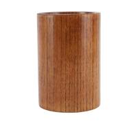 DriKou Utensil Holder Round Sour Jujube Wood Multifunctional Tableware Storage Bucket for Kitchen for cutlery and other tools
