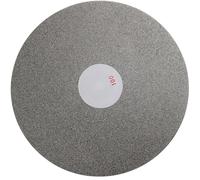 Drilax 8 inch Grit 100 Professional Quality High Density Diamond Coated Flat Lap Lapping Lapidary Wheel Disc Glass Jewelry Polishing Tool Grinding Sharpening Metal Back 1/2 Arbor (G0100)