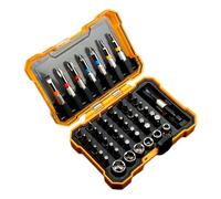 Drill Accessories Set | 50 Pieces Steel Magnetic Drilling Tool with Storage Box | Kit | For Glass Brick Cement Granite Wood Tiles Metal Stone