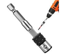 Drill Adapter | 1/4 Inch Hex Socket Adapter | Quick Change Self-Locking Screw Tool | for Screw Nuts, Electrician