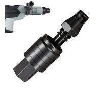 Drill Adapter, 2 Pieces Quick Drill Adapter Female Male Drill Chuck for Water Tip Extension for DIY Installation Plumbing Electrical Work Car Repair