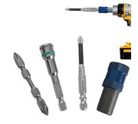 Drill Adapter | Heavy Duty Quick Change Attachment - 6.35mm Electric Drill Bit Holder - Furniture, Construction, Carpentry, Metals, Auto Repair, Hydraulics