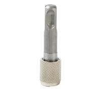 Drill Adapter Plus - 1/4" Hex Shank Screwdriver Bit Holder, Industrial Grade Chrome Vanadium Steel Socket Converter For Drills,