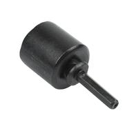 Drill Adapter Socket for Scissor Jack, Heavy Duty Steel Construction with Electric Wrench Compatibility, Versatile Trailer Leveling Tool