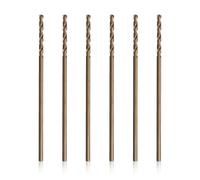 Drill America 1/2" x 12" Cobalt Aircraft Extension Drill Bit (Pack of 6), GLBCO Series