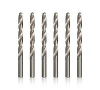 Drill America 11/32" High Speed Steel Polished Drill Bit (Pack of 6), DWDP Series