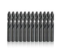 Drill America #21 High Speed Steel Heavy Duty Split Point Stub Drill Bit (Pack of 12), D/AST Series