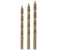Drill America 3 Piece Cobalt Stepped Point Drill Bit Set (3/6", 1/4", 5/16"), GSC Series ZMPOUGSC3