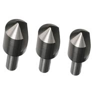 Drill America 3 Piece Single Flute Countersink Set, Sizes: 1/2, 5/8 and 3/4, 82 Degrees