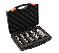 Drill America 5 Piece Carbide Tipped Annular Cutter Set with 1-3/8 Inch Depth of Cut