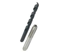 Drill America 7/16"-28 Tap and 13/32" Drill Bit Kit, POU Series