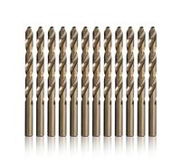 Drill America - D/ACO3/16P12 3/16" Cobalt Heavy Duty Drill Bit (Pack of 12), D/ACO Series