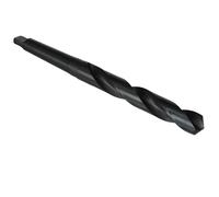 Drill America DWDTS Series High-Speed Steel Taper Shank Drill Bit, Black Oxide Finish, 2 Morse Taper Shank, Spiral Flute, 118 Degrees Conventional Point, 5/8" Size (Pack of 1)