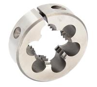Drill America DWT Series Qualtech High-Speed Steel Round Adjustable Pipe Threading Die, 1-1/2" Diameter, 1/8" NPT (Pack of 1)