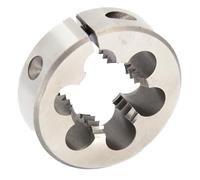 Drill America DWT Series Qualtech High-Speed Steel Round Adjustable Pipe Threading Die, 1" Diameter, 1/8" NPS (Pack of 1)