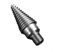 Drill Attached Wood Splitter Bit for Quick Log Hole Drilling to Facilitate Easier Splitting on Various Tree Types (drill head)