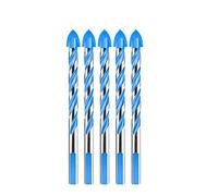 Drill Bit 5 Pcs Drill Bits Carbide Triangle Drill Bits Marble Drilling Glass Tile Ceramic Drill Bit-12mm