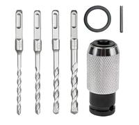 Drill Bit Adapter - Universal Drill Connector, Compact Bit Converter, Power Tool Fastener, Adjustable Torque Adaptation | for Profe