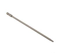 Drill bit Alloy Steel Magnetic Screwdriver Bits Set 200mm Length for T10-T30 Compatible with Electric Drills Hand Tools 6 Pcs(T15)