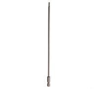 Drill bit Alloy Steel Magnetic Screwdriver Bits Set 200mm Length for T10-T30 Compatible with Electric Drills Hand Tools 6 Pcs(T 10)