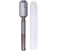 Drill Bit Conversion Rod Extension Adapter Durable Chrome Vanadium Steel Round Shank Converter Professional Grade Tool for Power Drill Accessories 34mm Head Diameter 200mm Length