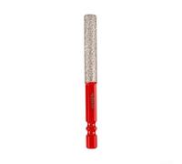 Drill Bit for Dry Drilling Applications on Tiles Glass and Marble Featuring Hex Shank Compatibility with Rechargeable Drills 48V or Higher (8mm)