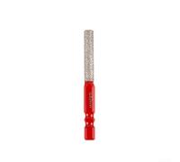 Drill Bit for Dry Drilling Applications on Tiles Glass and Marble Featuring Hex Shank Compatibility with Rechargeable Drills 48V or Higher (6mm)