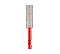 Drill Bit for Dry Drilling Applications on Tiles Glass and Marble Featuring Hex Shank Compatibility with Rechargeable Drills 48V or Higher (12mm)