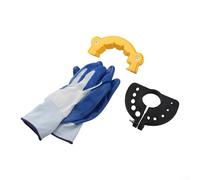 Drill bit grinding accessory 312mm with plastic bracket compatible with various drill sizes for on site maintenance and sharpening tasks (C)