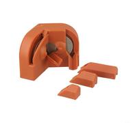 Drill Bit Grinding Sharpener Electric for Drill, Double-Side Polish for 2-4mm/4-8mm/8-16mm Bits, Multi-Functional Tool for Kitchen Slicers and Cutting Tools, Orange