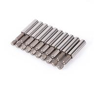 Drill Bit Holder 1/4" Hex Magnetic Extension Socket 10pcs Screwdriver Extension Bar