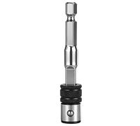 Drill Bit Holder | 1/4 Inch Hex Socket Adapter | Self-Locking System Drilling Accessories for Screws, Electricians, Mechanics, DIY