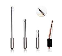 Drill Bit Holder 3 PCS Magnetic Screwdriver Bits Holder Universal 1/4” Hex Shank Magnetic Drill Bit Holders Quick Change Flexible Drill Bit Extension+ Pivoting Magnetic Screw Drill Bit Holder YS-4