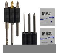 Drill Bit Holder | Self-Adhesive Drill Bit Holster - Flexible Sleeve Organizer with High Strength for Toolbox Guide Home Belt Business