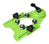 Drill Bit Hole Saw Guide - Tile Hole Cutter Centering Locator With Suction Cup | Wall Drilling Jig Fixture Holder Tool For Home, Living Room