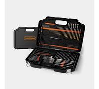 VonHaus 246pc Combination Drill Bit Set - Includes HSS Titanium Twist Drill bits, Masonry Drill Bits, Wood Drill Bits, Screwdriver Bits & More in Storage Case - for Metal, Masonry, Wood & Plastics