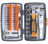 Drill Bit Set 38pc Precision Magnetic Screwdriver Kit for Electronics Repair - Includes Ratchet Screwdriver and Various Bits for Versatile Use