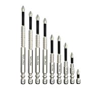 Drill Bit Set - High Magnetic Screwdriver Kit, Portable Anti-Slip Driver Tools | Multi Repair Accessory, Household Maintenance Organizer, Workshop Construction Gear, Durable Bolt Nut Screw Fastening