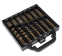 Sealey Drill Bit Set - HSS Cobalt Fully Ground - 99pc