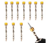 Drill Bit Set | Professional Ergonomic Tool Kit | Magnetic Bit Set | for Workshops Home Improvement Furniture Assembly Construction