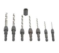 Drill Bit Set SNAP/D/SET 7-Pcs HSS Snap Set With Collets 1.6Mm-6.3Mm TRESNAPDSET