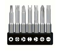 Drill Bit Sets, Bits Set 13/7/5Pcs Special-Shaped Screwdriver U-Shaped Y-Type Triangle Inner Cross Three Points Triangular Bit(7PCS)(7pcs)