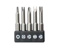 Drill Bit Sets,Drill Bits Set 4-13pcs Special-Shaped Screwdriver Set 50mm U-Shaped Y-Type Triangle Inner Cross Three Points Screwdriver Bit Tool Accessories(Special Shape 5pcs)
